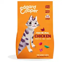 Pets Place Edgard&Cooper Chicken Adult - Kattenbrokken - 4 kg aanbieding