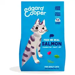 Pets Place Edgard&Cooper Salmon Adult - Kattenbrokken - 4 kg aanbieding