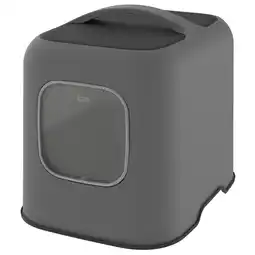 Pets Place Rotho MyPet Kattenbak Biala - Bak - 51x39,5x44,3 cm Antraciet&Antraciet aanbieding