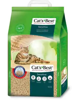 Pets Place Cat's Best Sensitive Kattenbakvulling - Kattenbakvulling - 20 l aanbieding