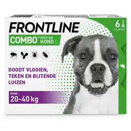 Pets Place Frontline Combo Spot On Hond - Vlo - Large 6 pip aanbieding