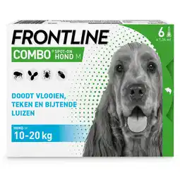 Pets Place Frontline Combo Spot On Hond - Vlo - Medium 6 pip aanbieding