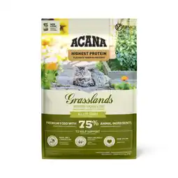 Pets Place Acana Cat Grasslands - Kattenbrokken - Lam&Eend&Witvis 4,5 kg aanbieding