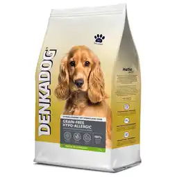 Pets Place Denkadog Grain-Free Hypo-Allergic - Hondenbrokken - Hert&Konijn&Bataat 2,5 kg aanbieding