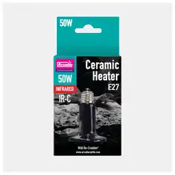 Pets Place Arcadia Keramische Warmtelamp - Verlichting - 50 Watt aanbieding