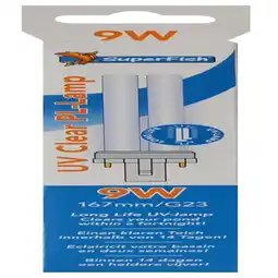 Pets Place Superfish Uvc Vervangingslamp Economy - Verlichting - 9 Watt aanbieding