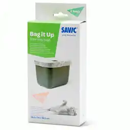 Pets Place Savic Kattenbakzak Bag It Up Hop In - Kattenbakaccessoires - 58.5x39x39.5 cm Transparant aanbieding