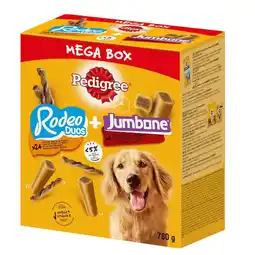 Pets Place Pedigree Megabox Rodeo + Jumbone - Kauwsnacks - 780 g aanbieding