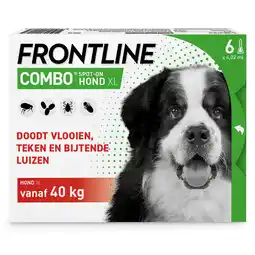 Pets Place Frontline Combo Spot On Hond - Vlo - XLarge 6 pip aanbieding