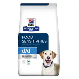 Pets Place Hill's Prescription Diet d/d Food Sensitivities - Hondenbrokken - Eend 12 kg aanbieding