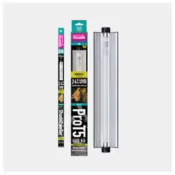 Pets Place Arcadia Pro T5 Uvb Set Shadeweller Arboreal 2.4% Uvb - Verwarming - 8 Watt aanbieding