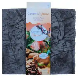 Pets Place CeramicNature Slimline Rock Oxford Achterwand - Achterwand & Lijm - Grijs 60x55 cm aanbieding