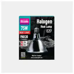 Pets Place Arcadia Halogen Basking Spot - Verlichting - 75 Watt aanbieding