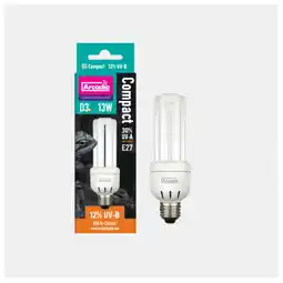 Pets Place Arcadia D3+ Compact Lamp Mini 12% Uvb - Verwarming - 13 Watt aanbieding