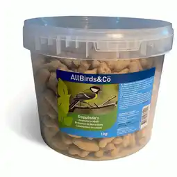 Pets Place AllBirds&Co Doppinda's In Emmer - Strooivoer - 1 kg aanbieding