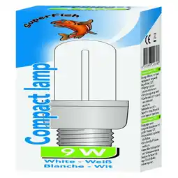 Pets Place Superfish Compact Lamp Aqua 20 - Verlichting - Wit 9 Watt aanbieding