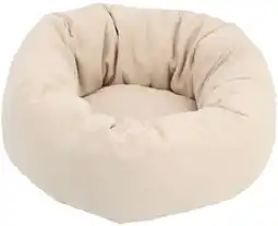 Pets Place Adori Donut Baya - Mand - Beige Ø50x18 cm aanbieding