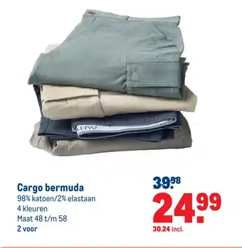 Makro Cargo bermuda aanbieding