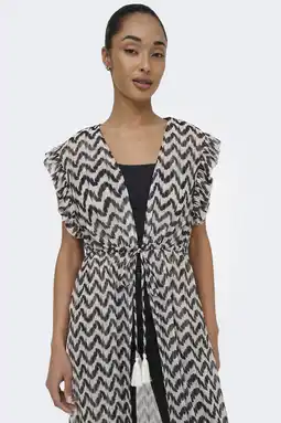Wehkamp ONLY strandtuniek wit aanbieding
