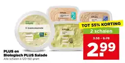 PLUS Plus en Biologisch Plus salade aanbieding