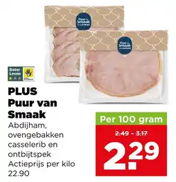 PLUS Plus puur van smaak aanbieding