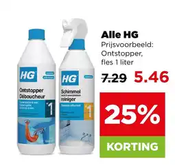 PLUS Alle hg ontstopper en schimmel reiniger aanbieding