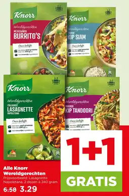 PLUS Alle knorr wereldgerechten aanbieding