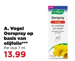 PLUS A. Vogel oorspray aanbieding