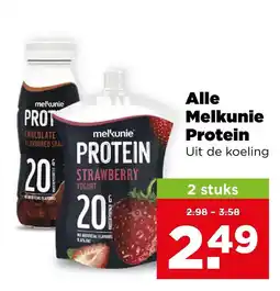 PLUS Alle melkunie protein aanbieding