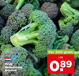 PLUS Plus nederlandse broccoli aanbieding