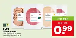 PLUS Plus vleeswaren aanbieding