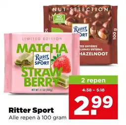 PLUS Ritter Sport aanbieding