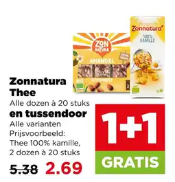 PLUS Zonnatura thee aanbieding