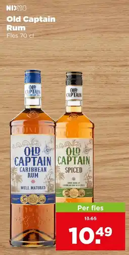 PLUS Old captain rum aanbieding