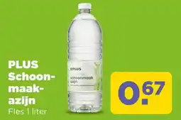 PLUS Plus schoonmaakazijn aanbieding