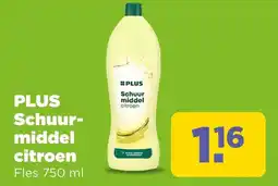 PLUS Plus schuurmiddel citroen aanbieding