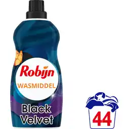 Jumbo Robijn Klein & Krachtig Wasmiddel Zwart 1,19 L aanbieding