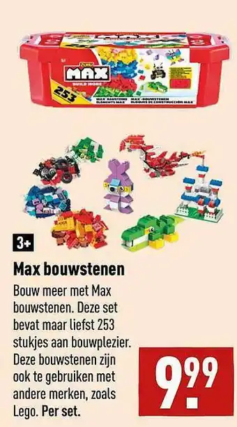 ALDI Max Bouwstenen aanbieding