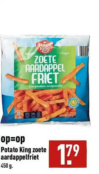 ALDI Potato King Zoete Aardappelfriet aanbieding
