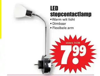 Dirk Led Stopcontactlamp aanbieding