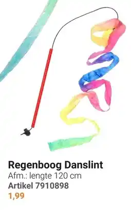 Lobbes Regenboog Danslint aanbieding