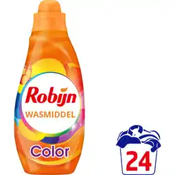 Jumbo Robijn Klein & Krachtig Wasmiddel Color 665 ML aanbieding