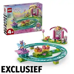 Trekpleister LEGO Gabby's Dollhouse 11214 Feeënachtbaan en Theekransje aanbieding