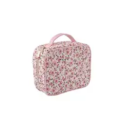 Kruidvat Kruidvat Boxmodel Toilettas met Bloemenprint aanbieding