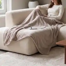 Action Carmen elektrische knuffeldeken aanbieding