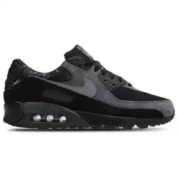Foot Locker Nike Air Max 90 Sneakers Heren - Zwart - Maat 40.5 - Mesh/Synthetisch aanbieding
