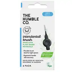 Holland & Barrett 2e product 50% korting | The Humble Co Interdental Brush Size 3 (0,60 mm) - 6 stuks aanbieding