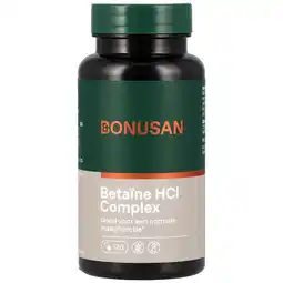Holland & Barrett Bonusan Betaïne HCl Complex - 120 capsules aanbieding