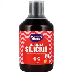 Holland & Barrett 2e product 50% korting | Yummygums Vloeibaar Silicium - 500ml aanbieding