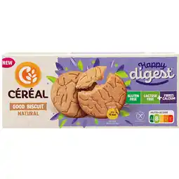 Holland & Barrett Céréal Happy Digest Good Biscuit Natural - 150g aanbieding